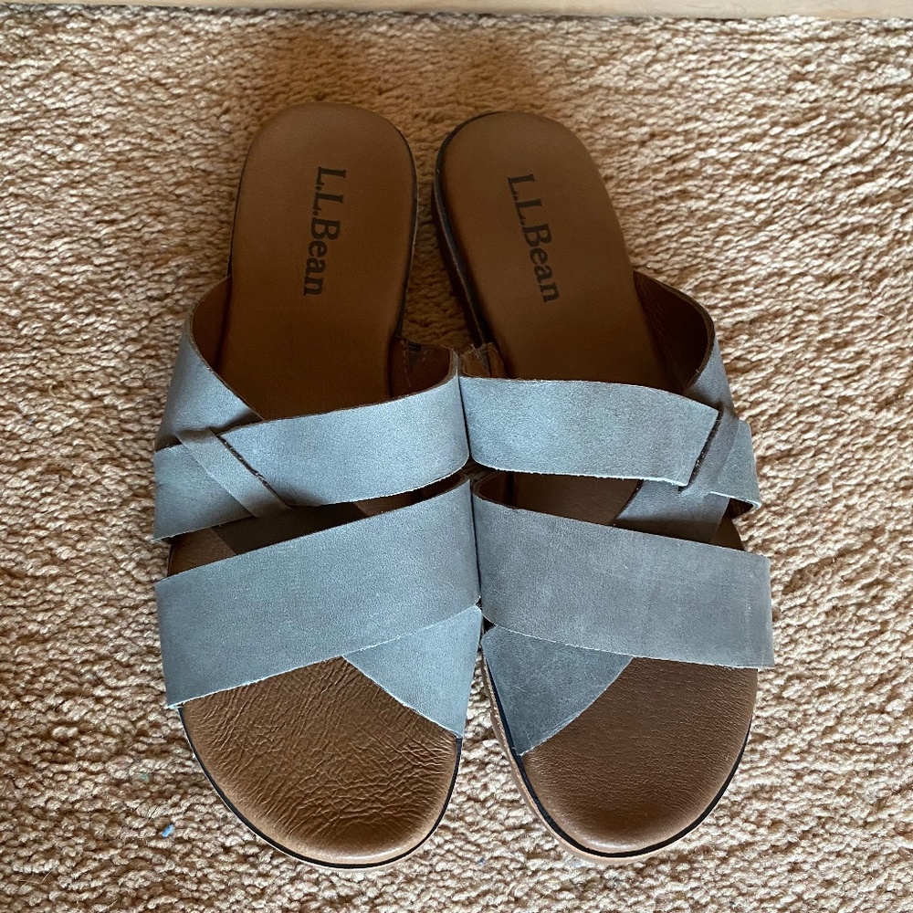 L.L.Bean Lakewashed Slides‎ NWOT - Picture 3 of 6